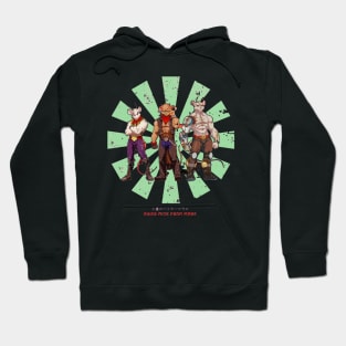 Biker Mice From Mars Retro Japanese Hoodie